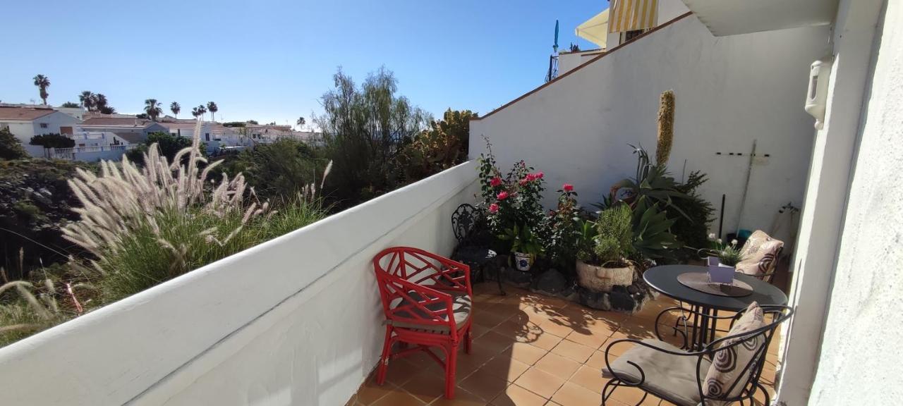 Ferienwohnung Sunny Duplex With Sea View Of The Scenic Gorge Callao Salvaje Exterior foto